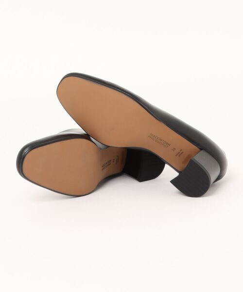MACKINTOSH PHILOSOPHY（ﾏｯｷﾝﾄｯｼｭ ﾌｨﾛｿﾌｨｰ）の「ラウンドスクエアトゥプレーンパンプス（パンプス・レディース・ブラック/ベージュ・22.5cm/23.0cm/23.5cm/24.0cm/24.5cm/22.0cm）」の4枚目の写真