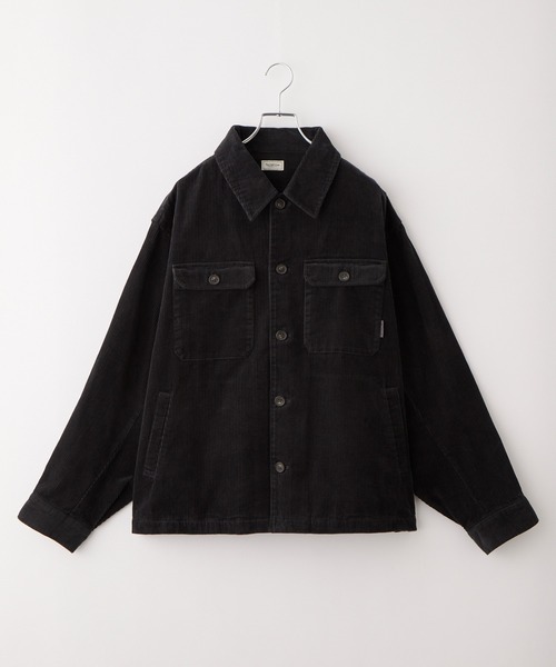 セットアップ対応】オーバーサイズコーデュロイCPOシャツジャケット