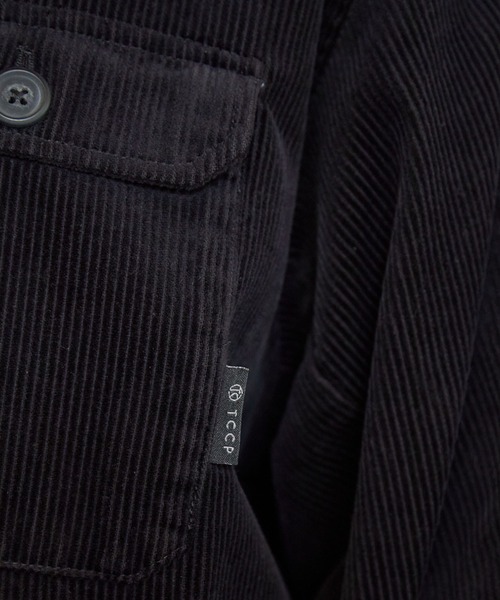 THE CRAFT CREW PRODUCTS(ザクラフトクループロダクツ)の「【セットアップ対応】オーバーサイズコーデュロイCPOシャツジャケット【THE CRAFT CREW PRODUCTS】(ブルゾン・メンズ・ブラック/グレイッシュベージュ/オリーブ/ブラウン/スミクロ・S/M/L)」の13枚目の写真