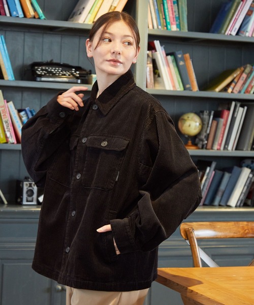 THE CRAFT CREW PRODUCTS(ザクラフトクループロダクツ)の「【セットアップ対応】オーバーサイズコーデュロイCPOシャツジャケット【THE CRAFT CREW PRODUCTS】(ブルゾン・メンズ・ブラック/グレイッシュベージュ/オリーブ/ブラウン/スミクロ・S/M/L)」の19枚目の写真