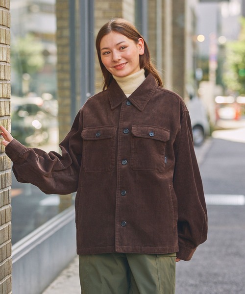 cheri 完売　大人気　コーデュロイプルオーバー THE CRAFT CREW PRODUCTS ブルゾン アウター 「セットアップ対応