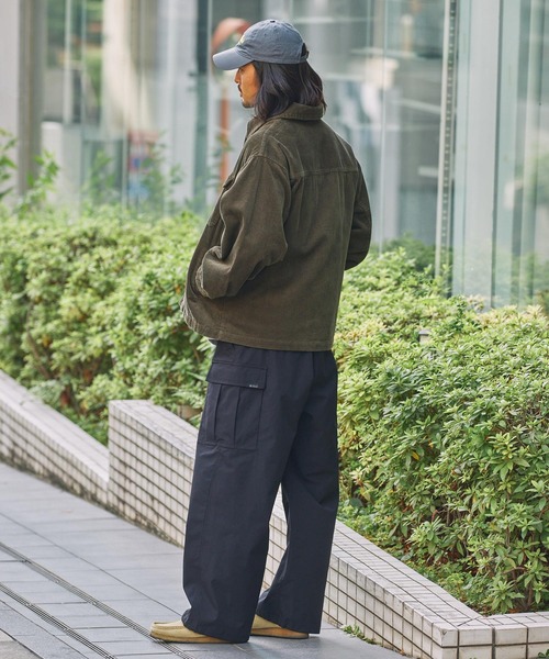 ジャケット・アウター CC セール】【セットアップ対応】オーバーサイズコーデュロイCPOシャツ