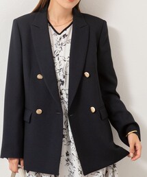 NOLLEY’S Sophi | ウォッシャブルシャークダブルジャケット(テーラードジャケット)