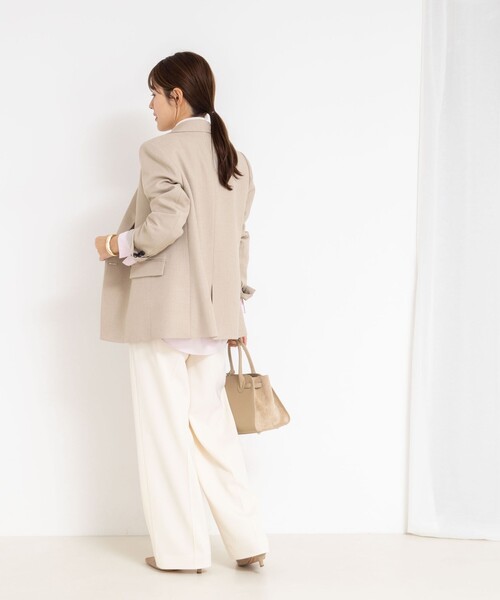 美品✨️ノーリーズソフィー サージシャークダブルジャケット テーラードジャケット ウォッシャブルシャークダブルジャケット（テーラードジャケット