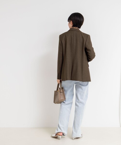 美品✨️ノーリーズソフィー サージシャークダブルジャケット テーラードジャケット ウォッシャブルシャークダブルジャケット（テーラードジャケット