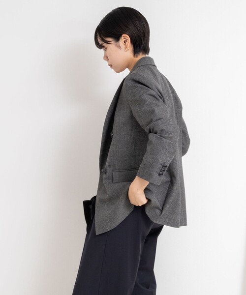 極美品 Nolley’s ウォッシャブルシャークダブルジャケット ブラウン 38 極美品 Nolley's ウォッシャブルシャークダブルジャケット