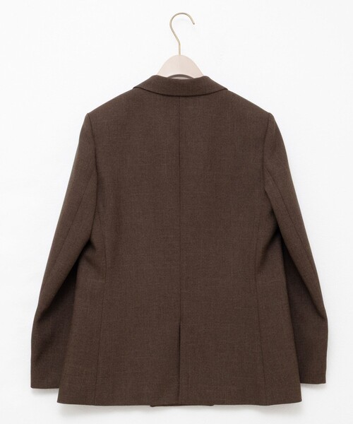 極美品 Nolley’s ウォッシャブルシャークダブルジャケット ブラウン 38 NOLLEY'S｜ウォッシャブルシャークダブルジャケット | Rakuten Fashion