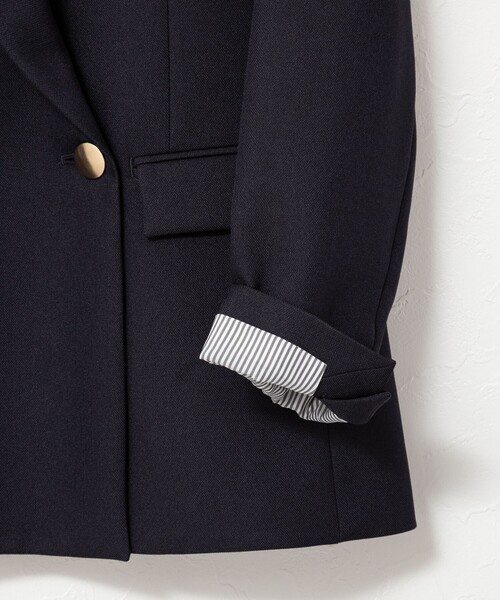 セール】ウォッシャブルシャークダブルジャケット（テーラード