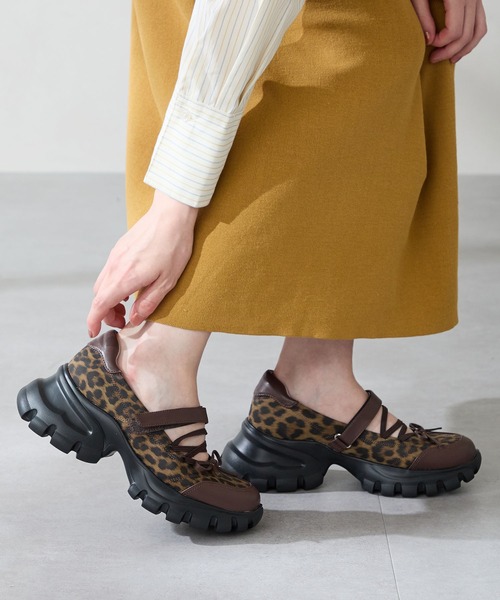 2025秋冬新作【 メリージェーンスニーカー 】 ボリュームソール メリー