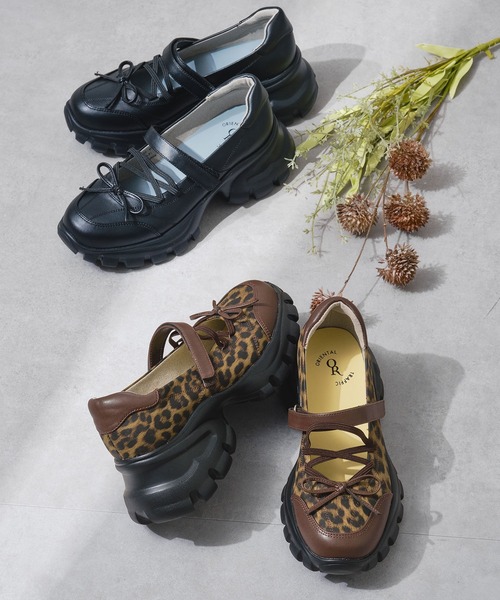 2025秋冬新作【 メリージェーンスニーカー 】 ボリュームソール メリー