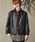 MAISON SPECIALi]XyVj́usUNISEXtArtificial Leather Prime-Over Shirt Blouson/A[eBtBVU[vCI[o[Vcu]yMAISON SPECIAL/]XyVziu]jvb_[NubN