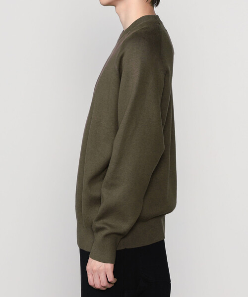 RYE TENDER(ライテンダー)の「RYE TENDER | 〈別注〉クルーネック ニット MEN(ニット/セーター・メンズ・ブラウン系その他/ブラック/ネイビー・2/1)」の10枚目の写真