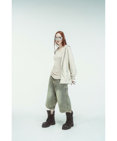 Neutral Untitled(ニュートラルアンタイトルド)の「BAGGY SHORTS(その他パンツ・メンズ・インディゴブルー/ブラック・30/28/34/32)」の20枚目の写真