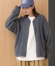 OMNES（オムネス）の「フェルトジップアップブルゾンジャケット（ブルゾン）」