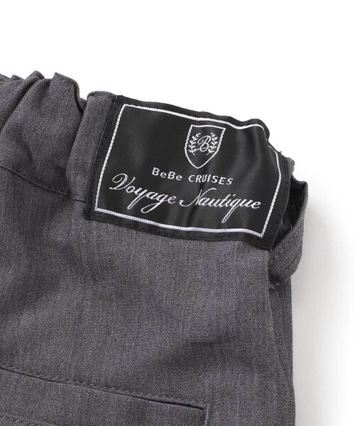 BeBe（ベベ）の「TRツイルロングパンツ（スラックス・キッズ・グレー・120cm/130cm/150cm/140cm/110cm）」の9枚目の写真