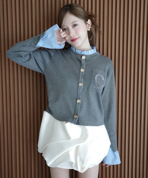 新品未使用 エイミーイストワール　リボンジャケット エイミーイストワール EIMY ISTOIRE eimy ribbon ツイード