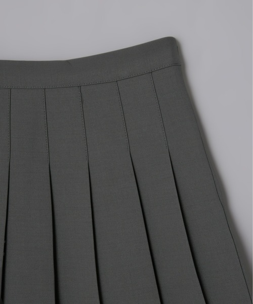 Olu.（オルドット）の「フレアプリーツスコート（スカート・レディース・グレー/ブラウン・0/1）」の22枚目の写真