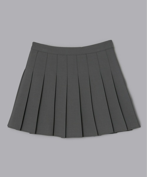 Olu.（オルドット）の「フレアプリーツスコート（スカート・レディース・グレー/ブラウン・0/1）」の21枚目の写真