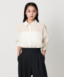 新品タグ付き　UNITED ARROWS 半袖シャツ ホワイト アウトレットのメンズのシャツ / ブラウス（ホワイト）の商品