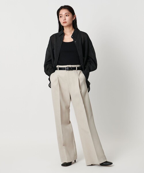 MARW UNITED ARROWS（マルゥ ユナイテッドアローズ）の「＜MARW UNITED ARROWS＞バルーン スリーブ シャツ（シャツ/ブラウス・レディース・ブラック/ライトブルー/ホワイト・FREE）」の10枚目の写真