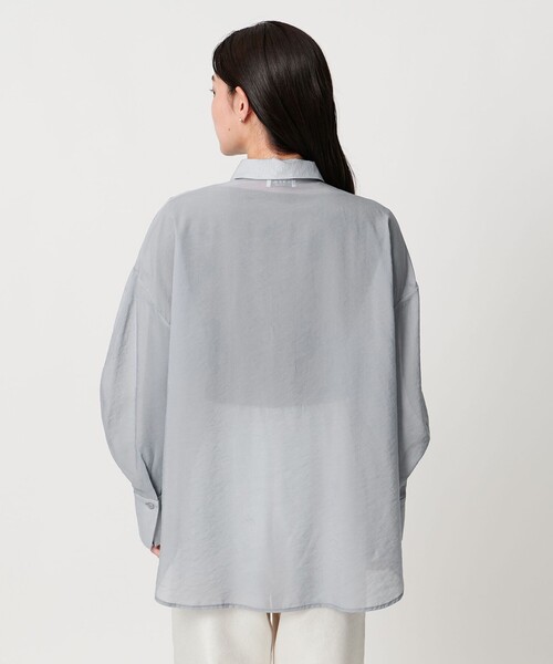 MARW UNITED ARROWS（マルゥ ユナイテッドアローズ）の「＜MARW UNITED ARROWS＞バルーン スリーブ シャツ（シャツ/ブラウス・レディース・ブラック/ライトブルー/ホワイト・FREE）」の14枚目の写真