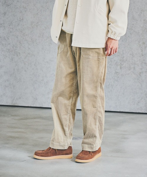 BAYFLOW（ベイフロー）の「コーデュロイペインターパンツ（その他パンツ・メンズ・ベージュ/ブラウン/チャコール・LARGE/MEDIUM）」の3枚目の写真