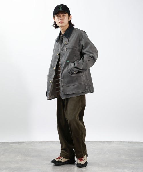 BAYFLOW（ベイフロー）の「コーデュロイペインターパンツ（その他パンツ・メンズ・ベージュ/ブラウン/チャコール・LARGE/MEDIUM）」の6枚目の写真