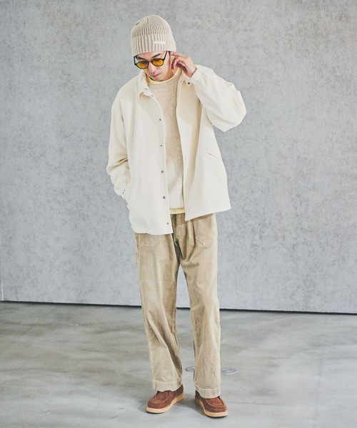 BAYFLOW（ベイフロー）の「コーデュロイペインターパンツ（その他パンツ・メンズ・ベージュ/ブラウン/チャコール・LARGE/MEDIUM）」の9枚目の写真