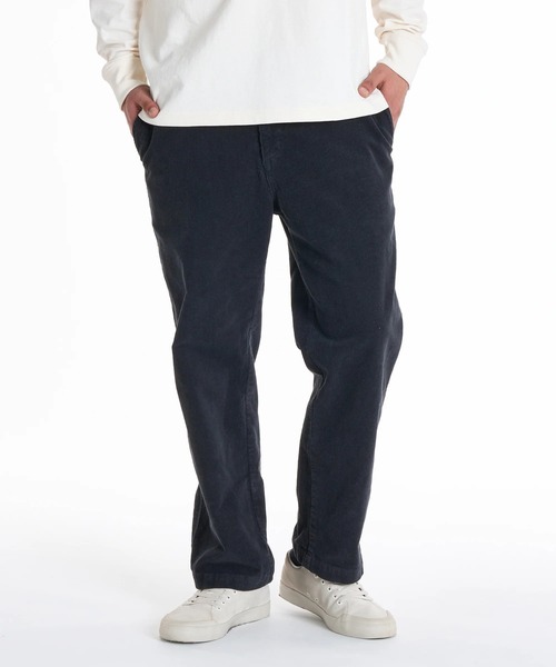 BILLABONG(ビラボン)の「BILLABONG メンズ LAYBACKS CORDUROY ロングパンツ 【2025年秋冬モデル】 @autumn /ビラボンウエストゴムストレッチコーデュロイパンツ(その他パンツ・メンズ・グリーン系その他/ブラック/カーキ・MEDIUM/LARGE/X-LARGE)」の1枚目の写真