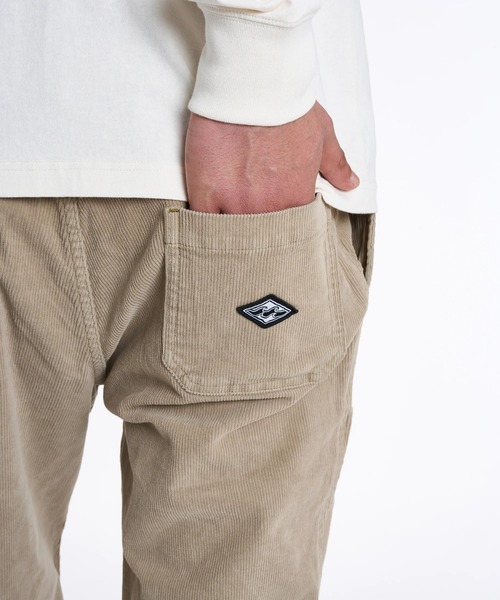 BILLABONG(ビラボン)の「BILLABONG メンズ LAYBACKS CORDUROY ロングパンツ 【2025年秋冬モデル】 @autumn /ビラボンウエストゴムストレッチコーデュロイパンツ(その他パンツ・メンズ・グリーン系その他/ブラック/カーキ・MEDIUM/LARGE/X-LARGE)」の9枚目の写真