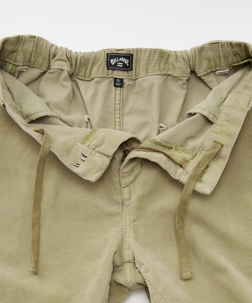 BILLABONG(ビラボン)の「BILLABONG メンズ LAYBACKS CORDUROY ロングパンツ 【2025年秋冬モデル】 @autumn /ビラボンウエストゴムストレッチコーデュロイパンツ(その他パンツ・メンズ・グリーン系その他/ブラック/カーキ・MEDIUM/LARGE/X-LARGE)」の11枚目の写真
