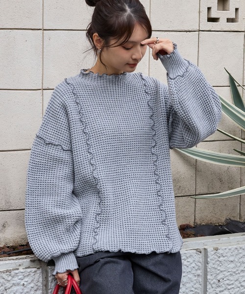 美品 音符 セーター 黒 白 M オーバーサイズ rock バンド セール