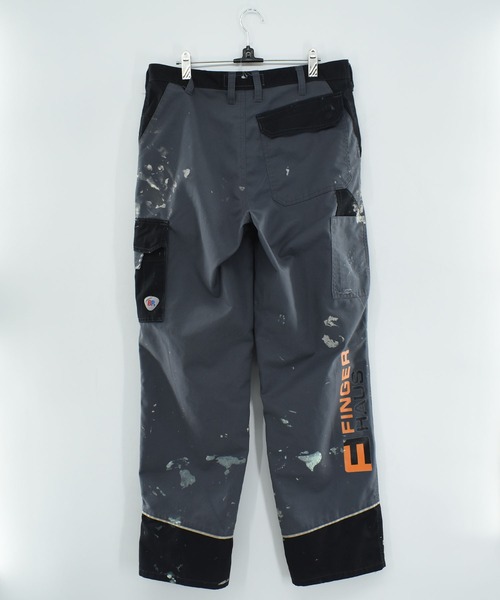 VINTAGE(ヴィンテージ)の「【USED】FINGER HAUS ユーロ ワークパンツ(カーゴパンツ・メンズ・グレー・LARGE)」の2枚目の写真