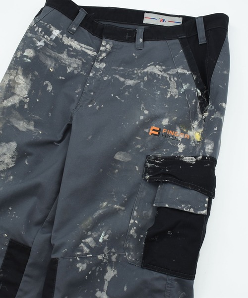 VINTAGE(ヴィンテージ)の「【USED】FINGER HAUS ユーロ ワークパンツ(カーゴパンツ・メンズ・グレー・LARGE)」の11枚目の写真