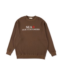 WIND AND SEA ブラウン スウェット WIND AND SEA（ウィンダンシー）のファッション通販 - ZOZOTOWN