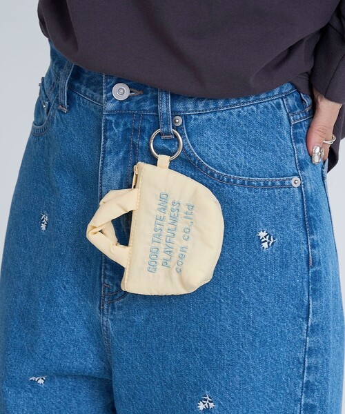 coen（コーエン）の「【再入荷・新色登場】ロゴ刺繍ミニポーチキーホルダー（ポーチ・レディース・ロイヤルブルー/その他2/その他3/その他1/レッド/クリーム/その他4/シルバー/ライトピンク/ダークブラウン/ゴールド/その他5/ピンク/ホワイト/その他6/ブラック/ライトブルー/ライム・FREE）」の18枚目の写真