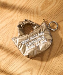 coen（コーエン）の「【再入荷・新色登場】ロゴ刺繍ミニポーチキーホルダー（ポーチ）」