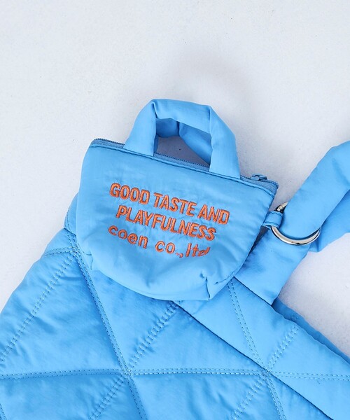 coen（コーエン）の「【再入荷・新色登場】ロゴ刺繍ミニポーチキーホルダー（ポーチ・レディース・ロイヤルブルー/その他2/その他3/その他1/レッド/クリーム/その他4/シルバー/ライトピンク/ダークブラウン/ゴールド/その他5/ピンク/ホワイト/その他6/ブラック/ライトブルー/ライム・FREE）」の7枚目の写真