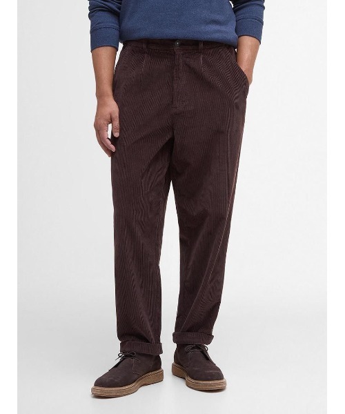 Barbour(バブアー)の「コーデュロイ ストレッチ パンツ(リラックスフィット)(その他パンツ・メンズ・ネイビー/イエロー/ブラウン/グリーン・28/30/32)」の2枚目の写真