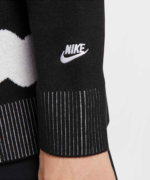 NIKE（ナイキ）の「ナイキ スポーツウェア クラブ メンズ ラグビートップ / Nike Sportswear Club Men's Rugby Top HV1437-010 Black（ニット/セーター・メンズ・ブラック・M/L/2XL/S/XL）」の4枚目の写真