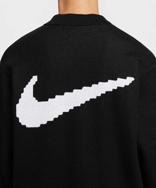NIKE（ナイキ）の「ナイキ スポーツウェア クラブ メンズ ラグビートップ / Nike Sportswear Club Men's Rugby Top HV1437-010 Black（ニット/セーター・メンズ・ブラック・M/L/2XL/S/XL）」の5枚目の写真