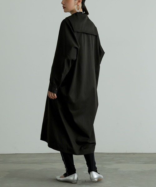 n'OrLABEL(ノアールレーベル)の「『セーラーカラードレス』(ワンピース・レディース・グレー/ボルドー/ブラック・FREE)」の1枚目の写真