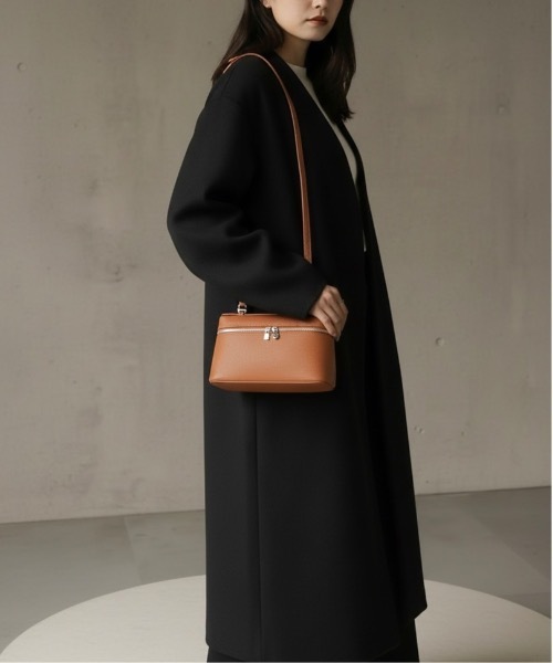 Burner(バーナー)の「【OKUOKU 0909】2WAYボックス ショルダーバッグ oku-bag-17-25(ショルダーバッグ・レディース・ブラウン/グリーン/ベージュ/ブラック系その他/グレー/グレー系その他/ブラック系その他2/ブラウン系その他/ブラック・FREE)」の6枚目の写真