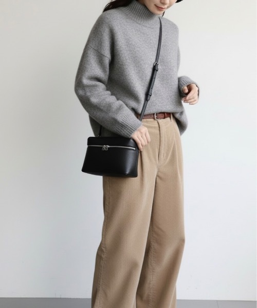 Burner(バーナー)の「【OKUOKU 0909】2WAYボックス ショルダーバッグ oku-bag-17-25(ショルダーバッグ・レディース・ブラウン/グリーン/ベージュ/ブラック系その他/グレー/グレー系その他/ブラック系その他2/ブラウン系その他/ブラック・FREE)」の1枚目の写真