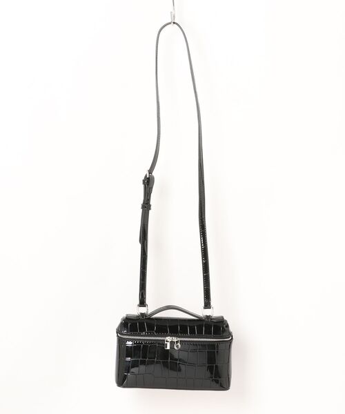 Burner(バーナー)の「【OKUOKU 0909】2WAYボックス ショルダーバッグ oku-bag-17-25(ショルダーバッグ・レディース・ブラウン/グリーン/ベージュ/ブラック系その他/グレー/グレー系その他/ブラック系その他2/ブラウン系その他/ブラック・FREE)」の19枚目の写真