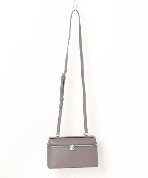 Burner(バーナー)の「【OKUOKU 0909】2WAYボックス ショルダーバッグ oku-bag-17-25(ショルダーバッグ・レディース・ブラウン/グリーン/ベージュ/ブラック系その他/グレー/グレー系その他/ブラック系その他2/ブラウン系その他/ブラック・FREE)」の20枚目の写真