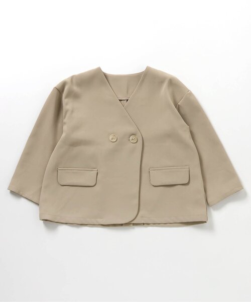 BREEZE（ブリーズ）の「【WEB限定/ジュニア対応】GIRLSフォーマルセットアップ（スーツセット・キッズ・クリーム/ネイビー・90/100/110/120/130/140）」の19枚目の写真