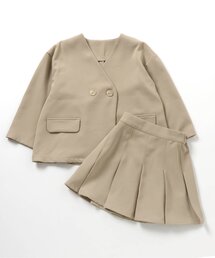BREEZE（ブリーズ）の「【WEB限定 ジュニア対応】GIRLSフォーマルセットアップ（スーツセット）」