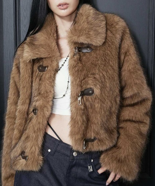 A'GEM/9 × .kom 『NIIER NOR/ニアノア』 METAL TOGGLE FUR