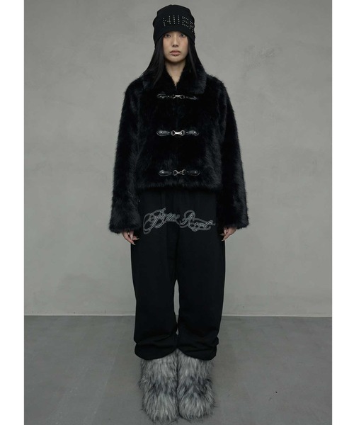 A'GEM/9 × .kom 『NIIER NOR/ニアノア』 METAL TOGGLE FUR JACKET